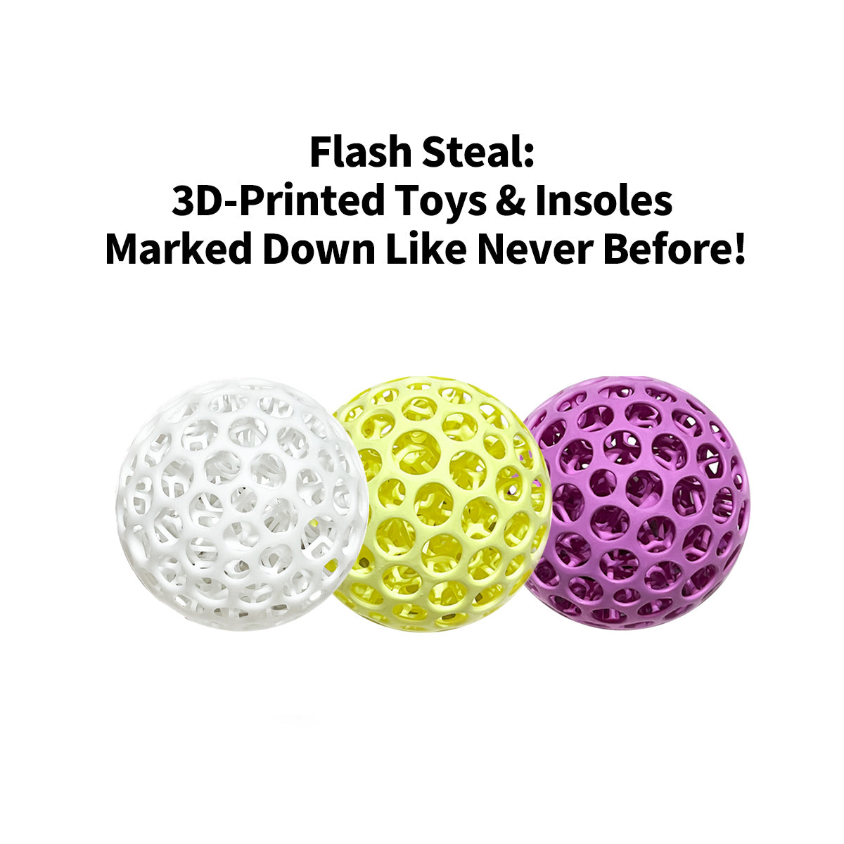 3D Stress Ball Set (Available in the US only) Do not participate in other promotions