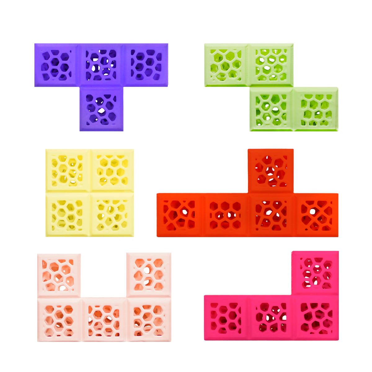 3D Printed Tetris Fridge Magnets