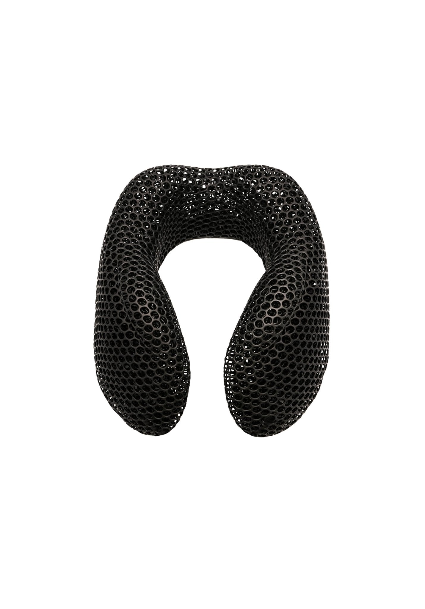 Black 3D Neck Gaiter Mask – Breathable Windproof Face Cover