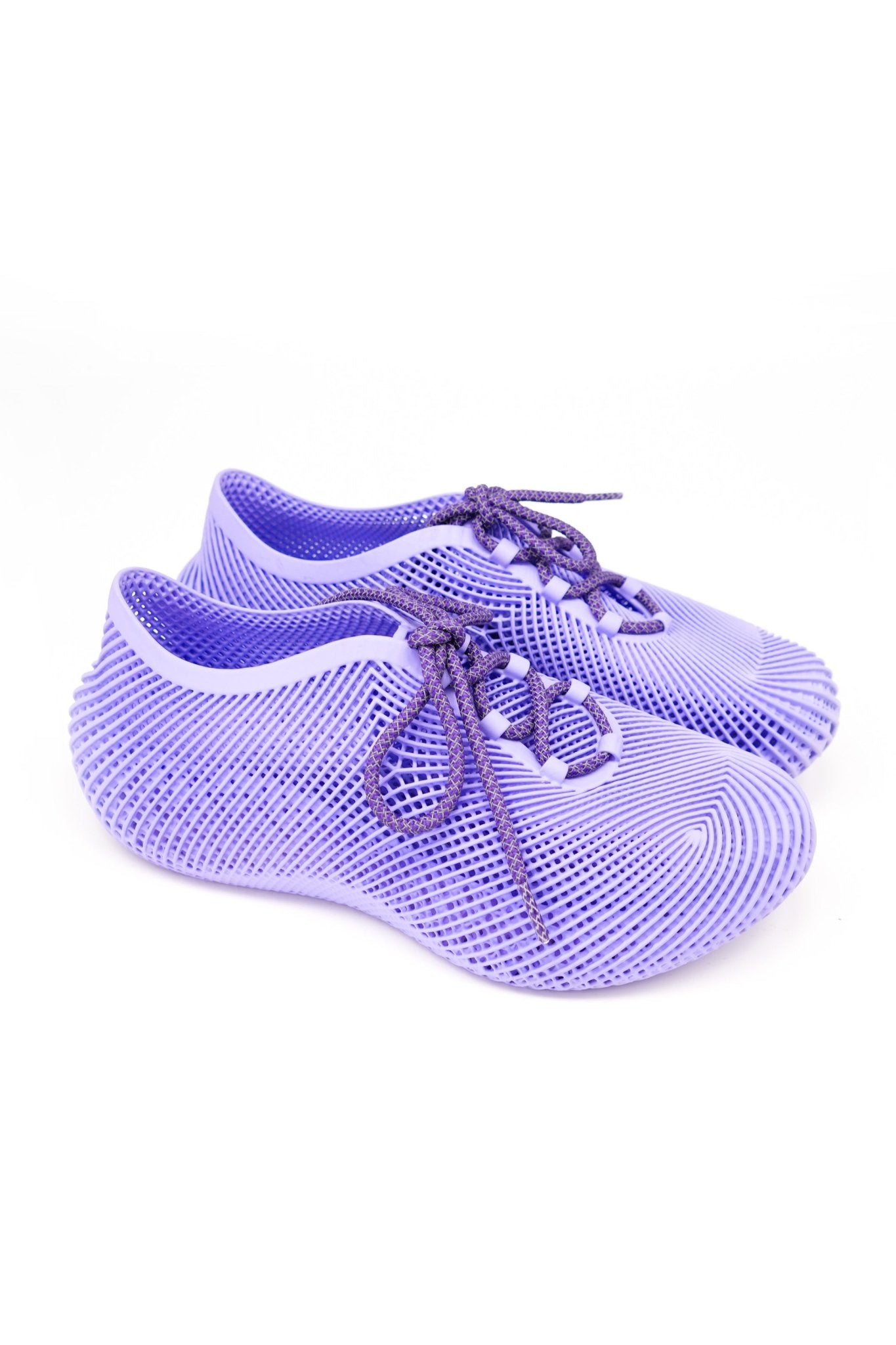 3D Sportslife Purple Sneakers – 3D Printed Athletic Shoes by PRINTMORROW